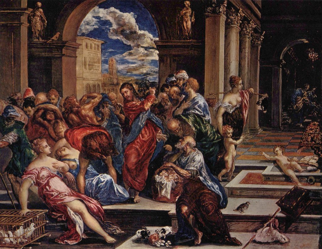 jesus expulsa os vendilhões do templo