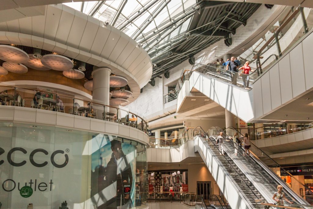 shopping center